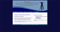 Desktop Screenshot of krausesurveyors.com